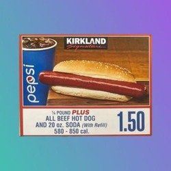 Costco Hot Dog